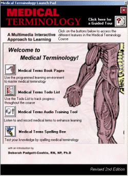 Medical Terminology Software on CD